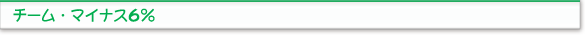 �`�[���E�}�C�i�X6%